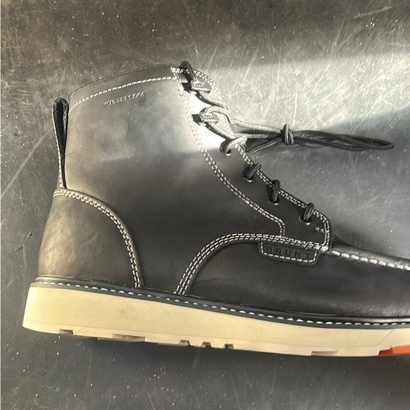 Brunt Other - Truitt Black Leather Men's Boots